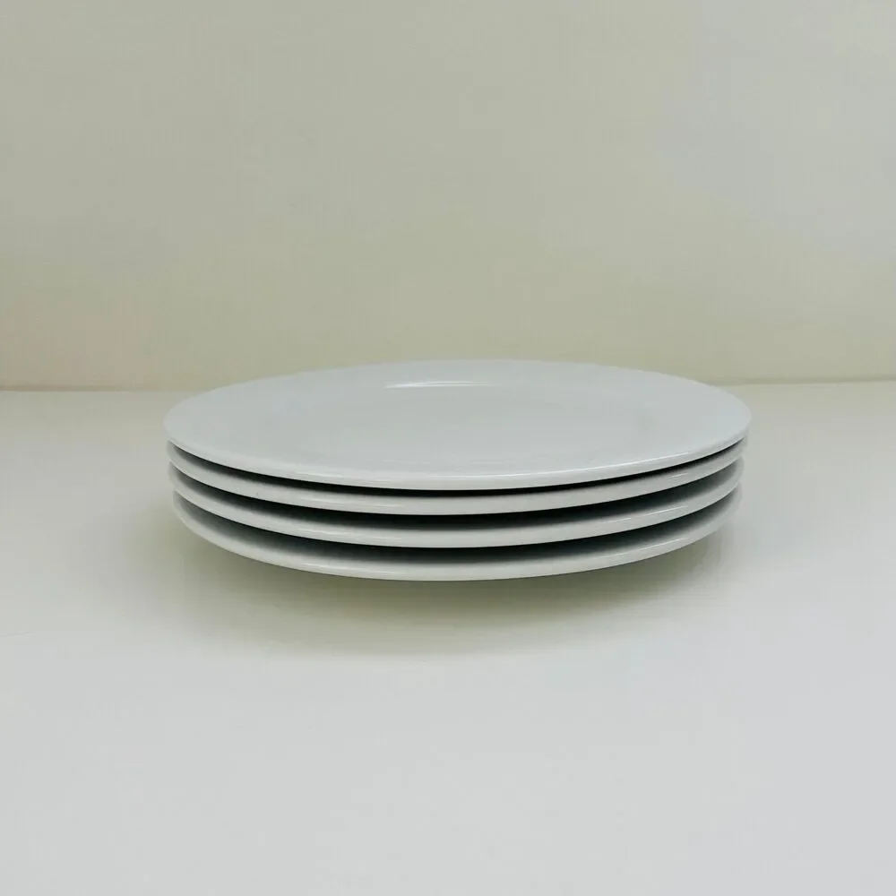 TUXTON Bright White Alaska ALA-90 Wide Rim Rolled Edges 9
